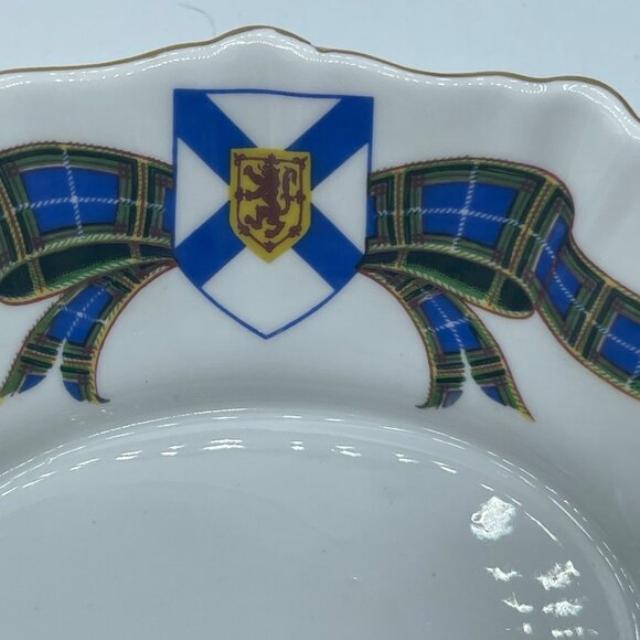Royal Albert Trinket Dish Nova Scotia Tartan Bone China England Small Bowl - Picture 5 of 5